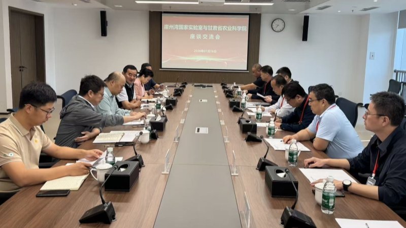省农科院与崖州湾实验室携手提升育种效能