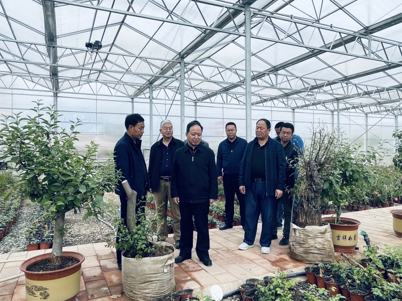 院党委书记魏胜文赴榆中试验站调研指导工作